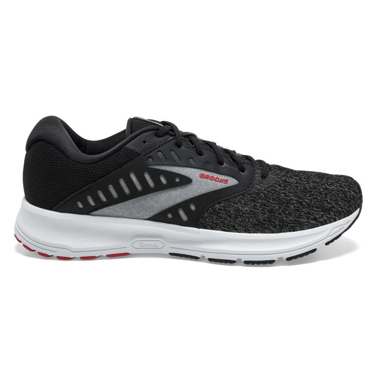 Brooks Range 2 Performance Men's Road Running Shoes - Black/White/Red (01264-EXRM)